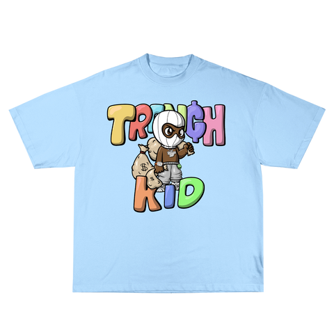 Trench Kid Tee Blue
